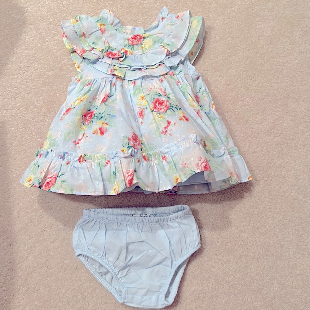 New without tags Janie and Jack 0-3 months Easter dress